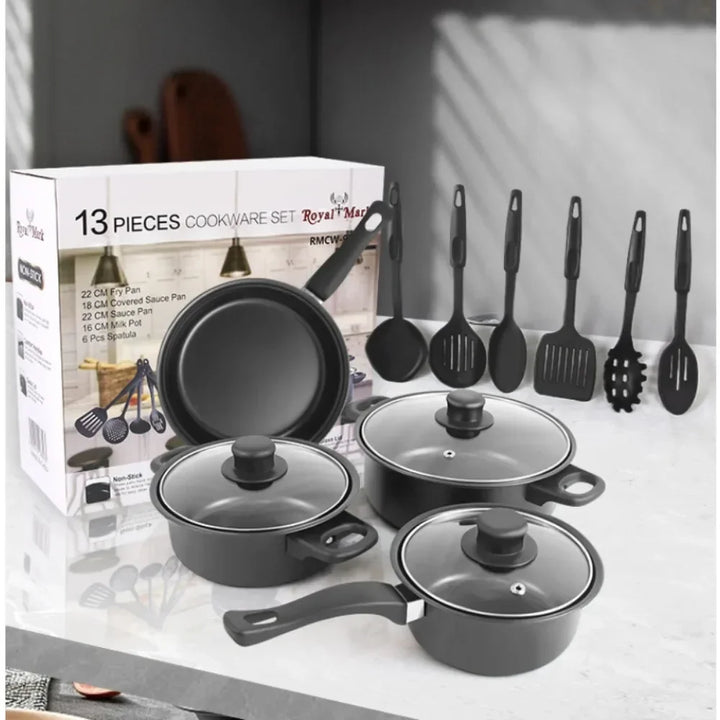 Lisslune | CulinaryEssentials | 13 piece cookware set