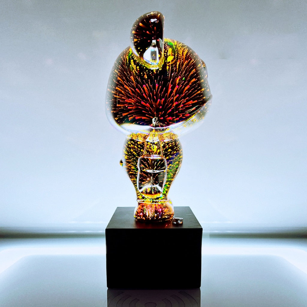 Lisslune | LED Bear Fireworks Night Lamp