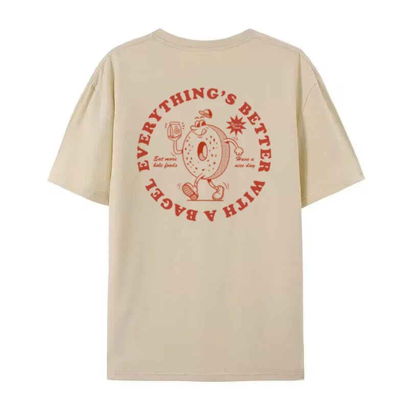Lisslune | Everything is better with a Bagel T-Shirt