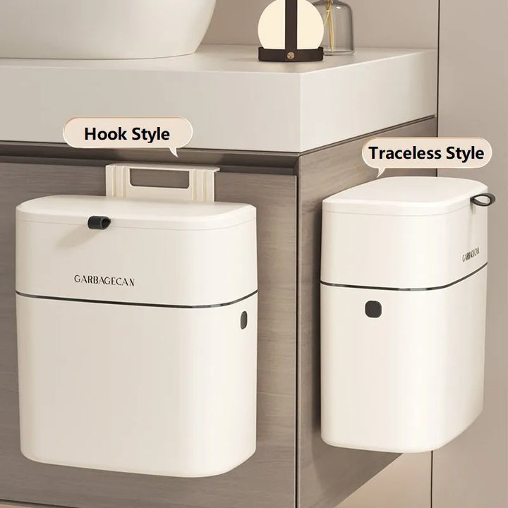 Lisslune | Space-Saver Hangable Home Mini Trash Bin