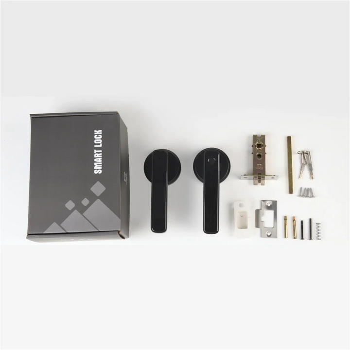 Lisslune | Intelligent Bluetooth door handle with fingerprint sensor and keypad