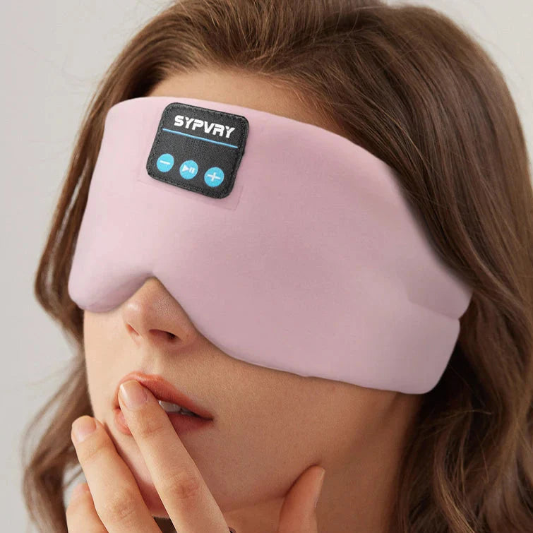 Lisslune | Silk Sleep Eye Mask with Bluetooth Headphones
