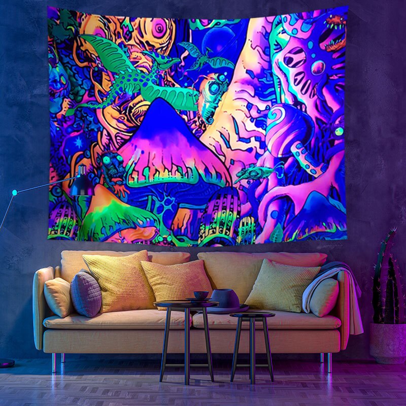 Lisslune | Colorful Glowing Luminous Tapestry