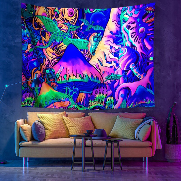 Lisslune | Colorful Glowing Luminous Tapestry