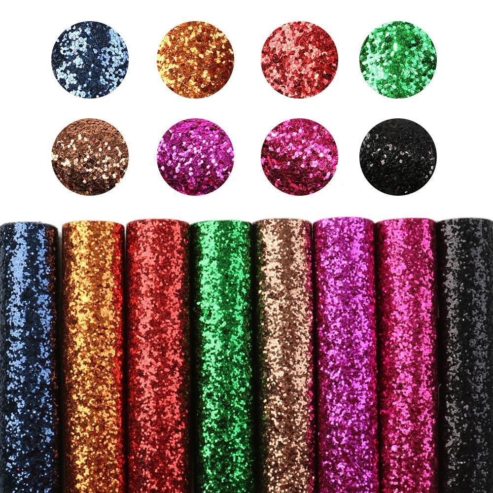 Lisslune | Vibrant Sparkle Faux Leather Craft Set