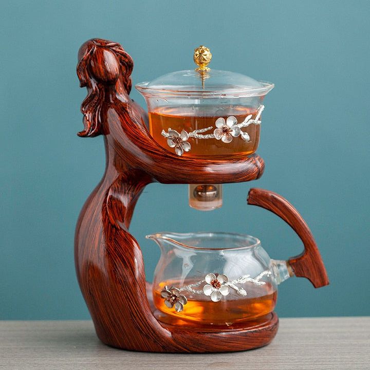 Lisslune | Dreamy Mermaid Wooden Teapot