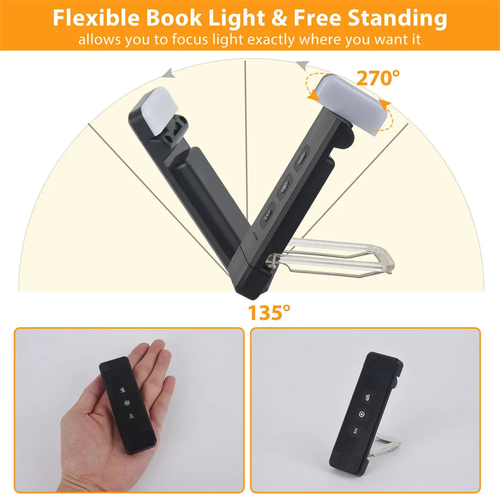 Lisslune | Clip-on Bookmark Light with Timer
