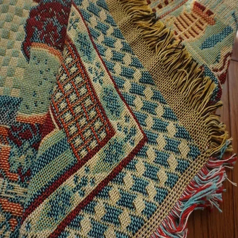 Lisslune | Farmhouse Wall Tapestry Blanket