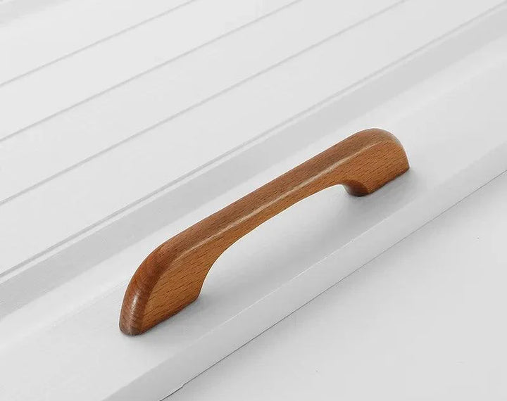 Lisslune | Chic Wooden Cabinet Knobs - Distinctive Walnut & Beech Drawer Handles for Elegant Home Interiors