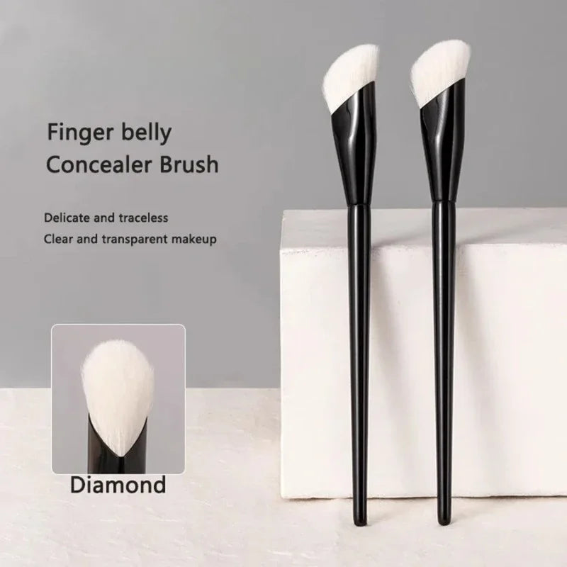 Rynx | Soft Finger Pulp Foundation Concealer Brush Makeup Brush Diamond Tube Fiber Hair Fashion Design Makeup Brush Cosmetics Tools