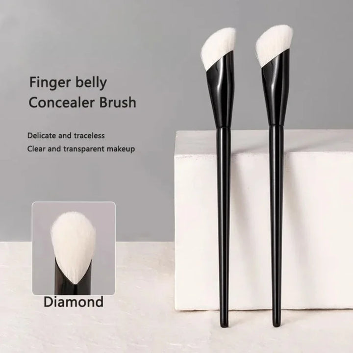 Rynx | Soft Finger Pulp Foundation Concealer Brush Makeup Brush Diamond Tube Fiber Hair Fashion Design Makeup Brush Cosmetics Tools