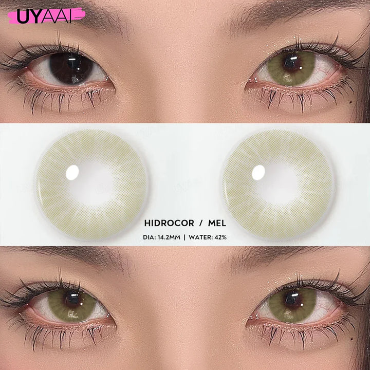 Rynx | 0~600 Myopia Natural Brown Colored Contact Lenses Gray Colored Lenses with Diopters Optical Lenses for Women Free Shipping