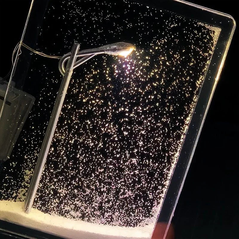 Lisslune | LED Streetlamp Snowfall Effect Decor