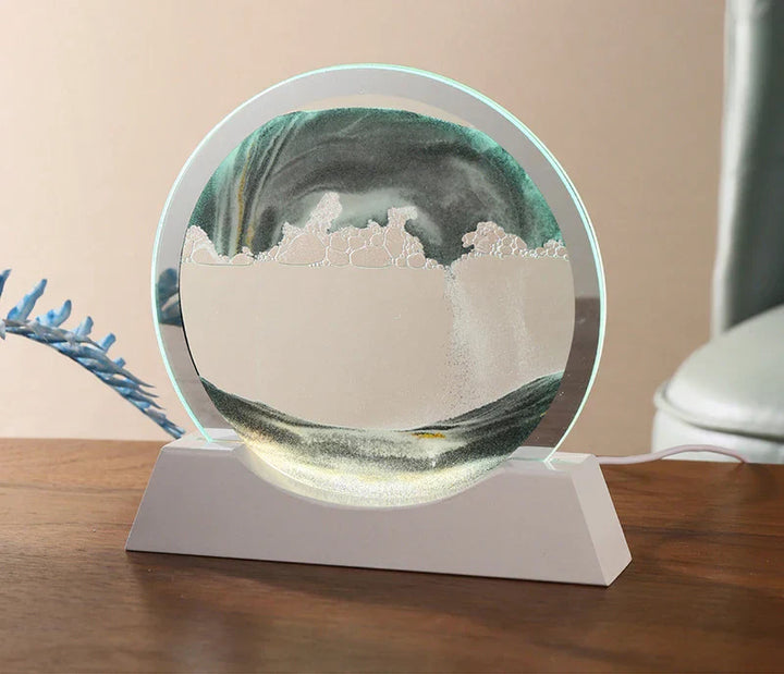Lisslune | Moving Sand Table Lamp