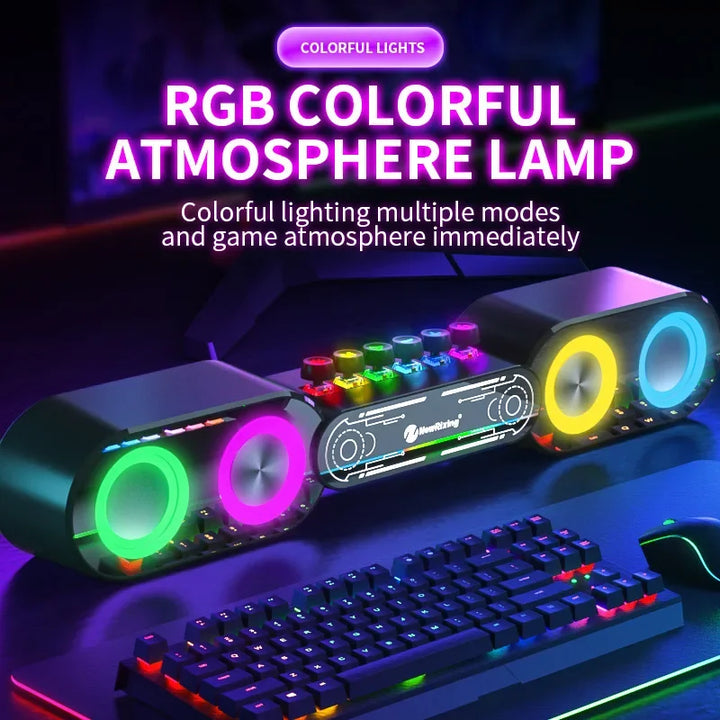Lisslune | Mechanical Wireless Colorful RGB Speaker