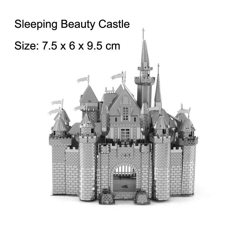 Lisslune | Global Landmark 3D Metal Puzzle Set: Construct and Explore Iconic Structures