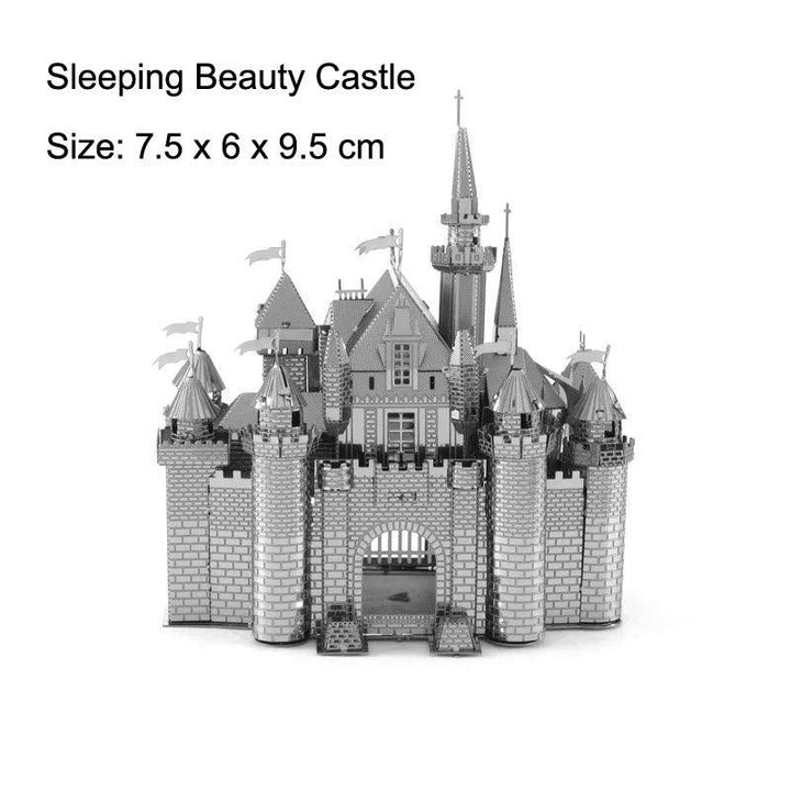 Lisslune | Global Landmark 3D Metal Puzzle Set: Construct and Explore Iconic Structures