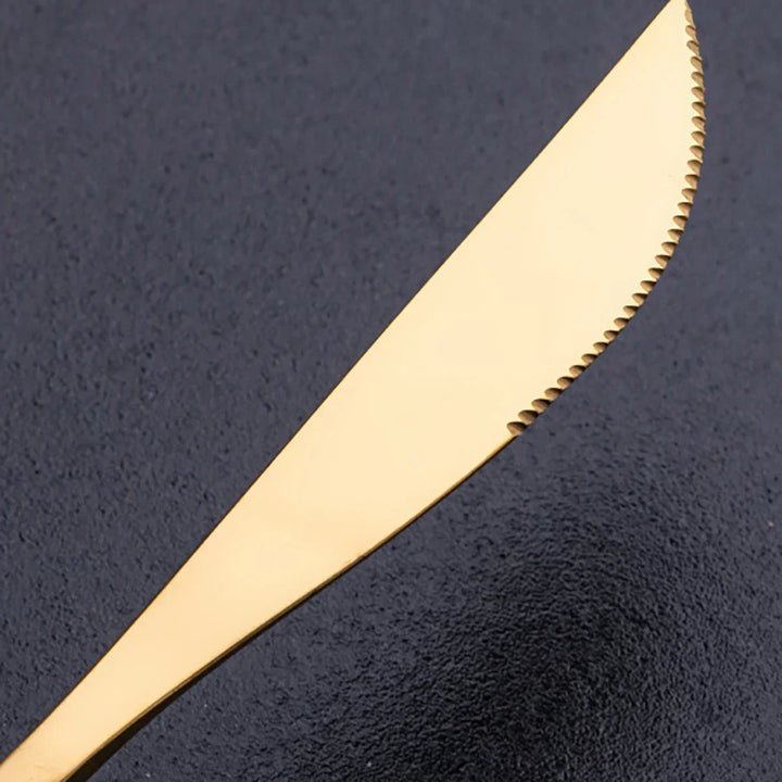 Lisslune | RoyalMirror – Luxury Gold Cutlery Set