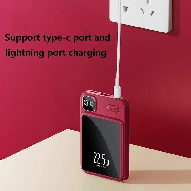 Lisslune | MagSafe compatible wireless power bank - 20000mAh with 20W fast charging capacity