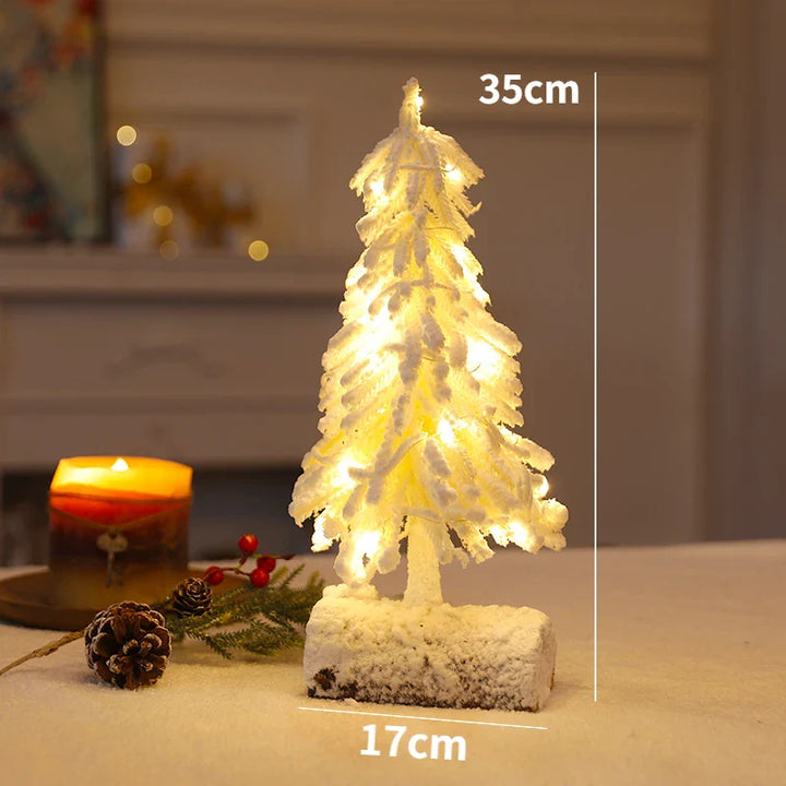 Rynx | Mini PE Christmas tree decoration Pine Topping Table Christmas tree Christmas home Party Wedding decoration New Year's gift