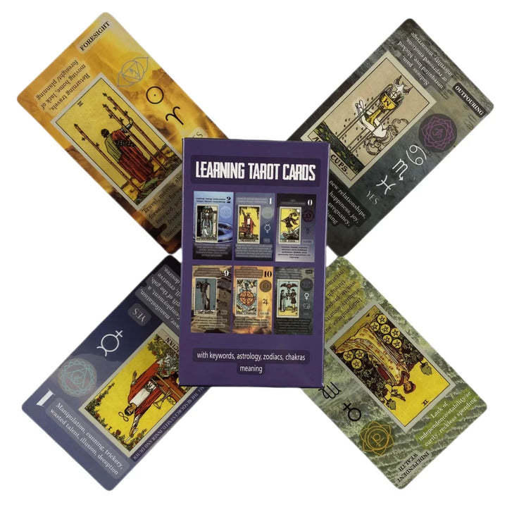 Rynx | 1 Box Meaning On Cards Spanish English Version Tarot Deck With Keywords Reversed Questioning Spirit Occult Adventure Board Game