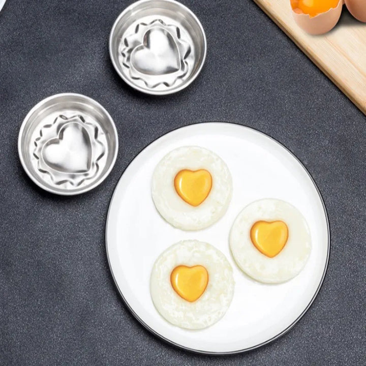 Lisslune | Non-stick Easy to Use Heart Shape Egg Maker Cookier