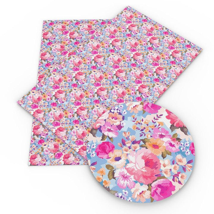 Lisslune | Blooming Inspiration Synthetic Leather - Unleash Your Creative Vision