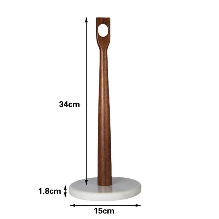Lisslune | Elegant stainless steel paper roll holder for kitchen and bathroom