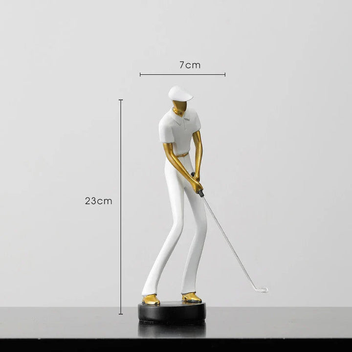 Lisslune | TeeStance - Elegant Golf Pose Sculpture