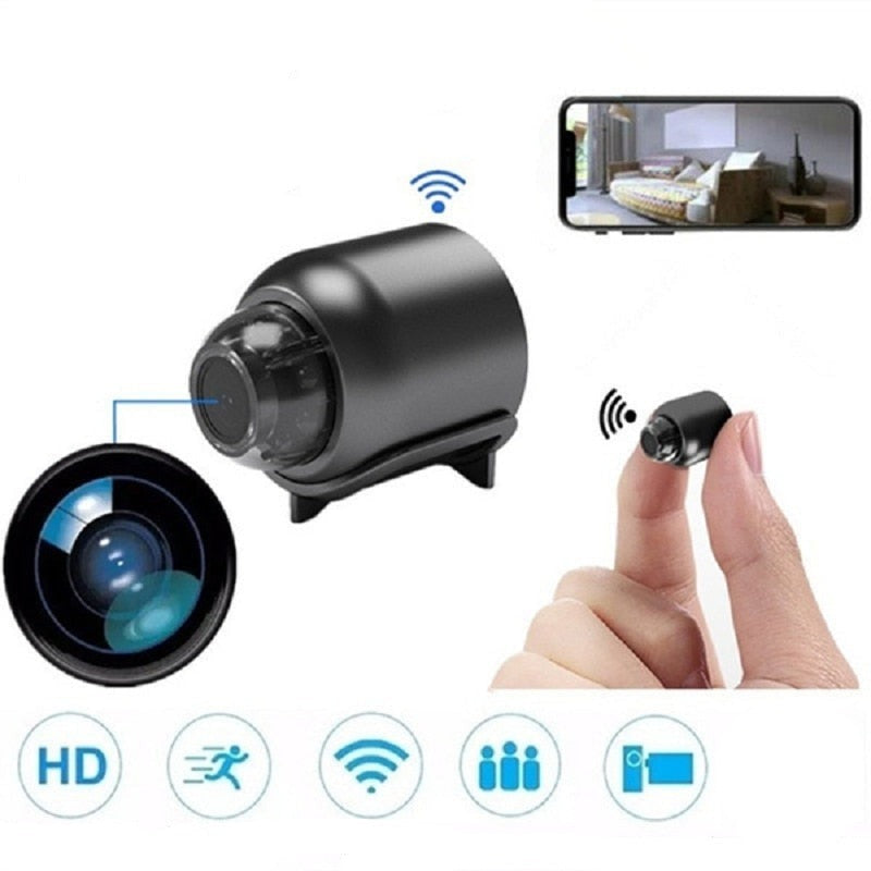 Lisslune | Compact WiFi Surveillance Camera - SafeWatch Mini