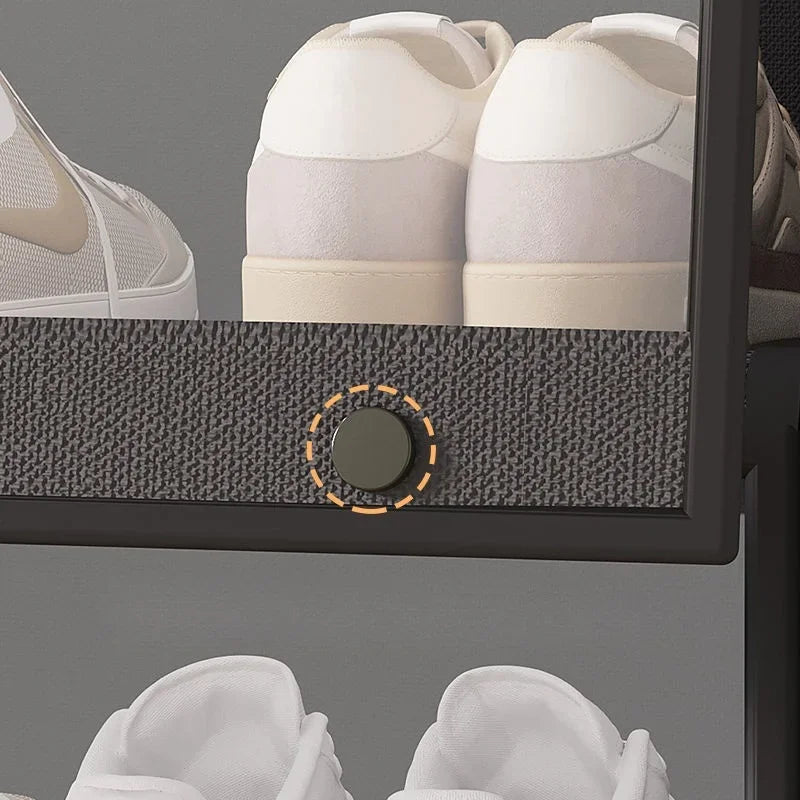 Lisslune | TransRack – Transparent Multi-Layer Shoe Storage Cabinet