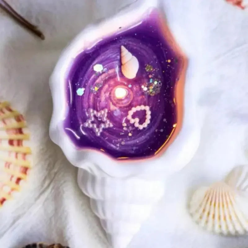 Lisslune | Handmade Sea Shell Starfish Aromatherapy Candle