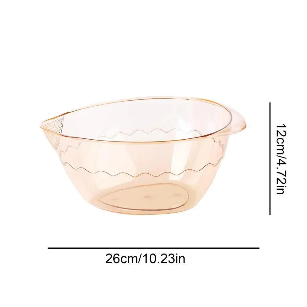 Lisslune | Ergonomic transparent rice cooker with fine drainage holes