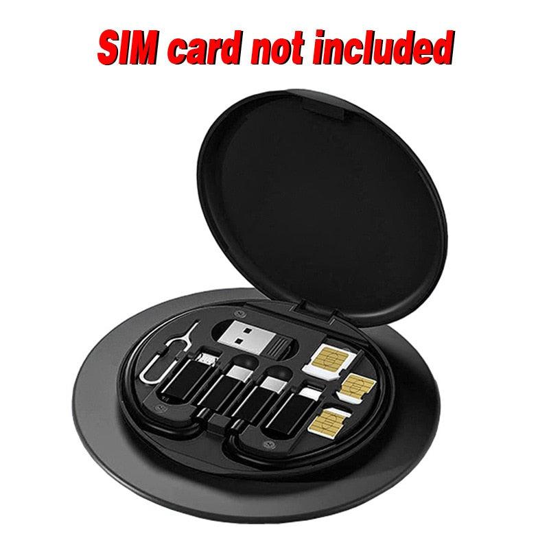 Lisslune | Ultimate 60W Fast Charging Hub with Cable Management and Phone Stand