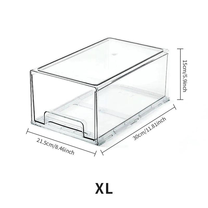 Lisslune | Refrigerator organization freshness container - Ultimate storage solution for neat cooling