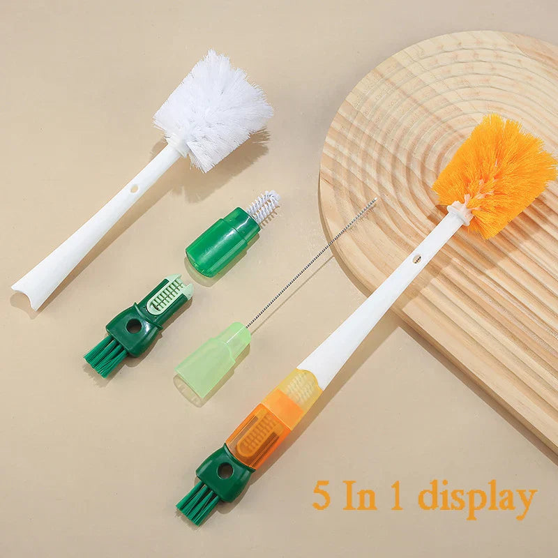 Lisslune | Ultra Scrub Multipurpose Long Arm Kitchen Brush Set