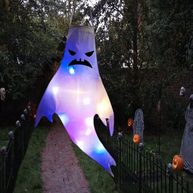 Lisslune | Halloween Hanging Ghost Lights – LED Outdoor Decor