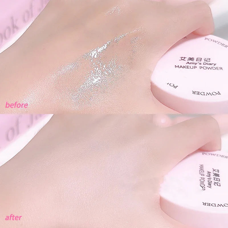 Rynx | Air Setting Loose Powder Transparent White Makeup Matte Long Lasting Oil Control High Coverage Face Concealer Powder Korean Cosmetics