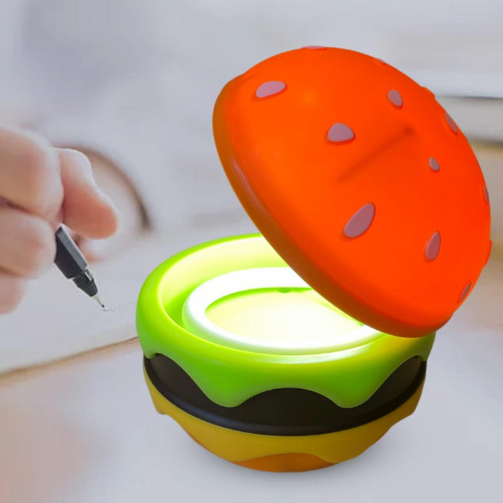 Lisslune | Foldable Wireless Unique Hamburger Table Lamp