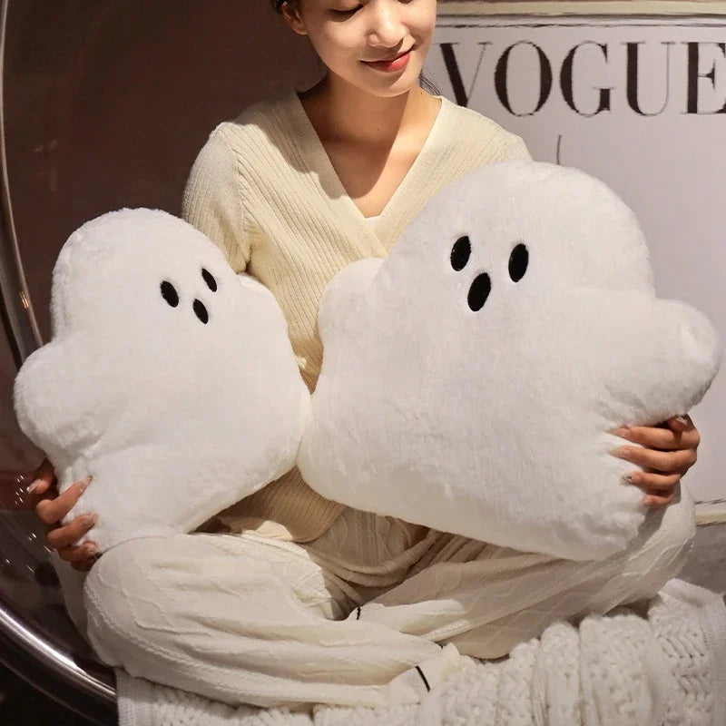 Rynx | Kawaii Halloween Plush Toy Spoofing Ghost Pumpkin Bat Creative Throw Pillow Party Gift Doll Living Room Bedroom Decoration