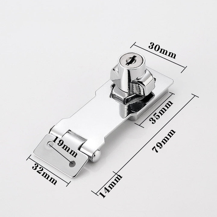 Lisslune | Cabinet Secure Stainless Steel Heavy Duty Drawer Lock
