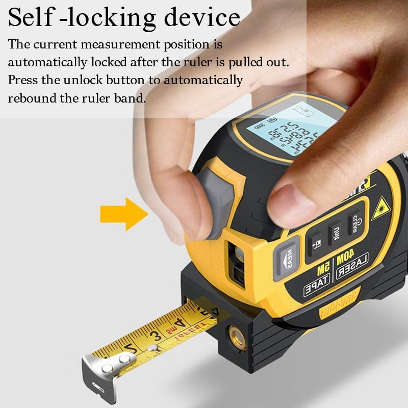 Lisslune | 3in1 Ultimate Pro Laser Smart Tape Measure