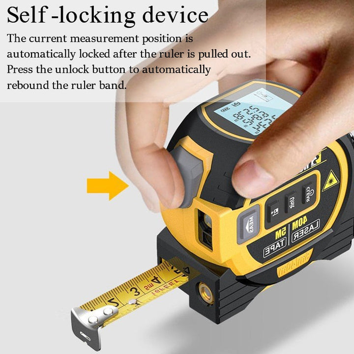 Lisslune | 3in1 Ultimate Pro Laser Smart Tape Measure