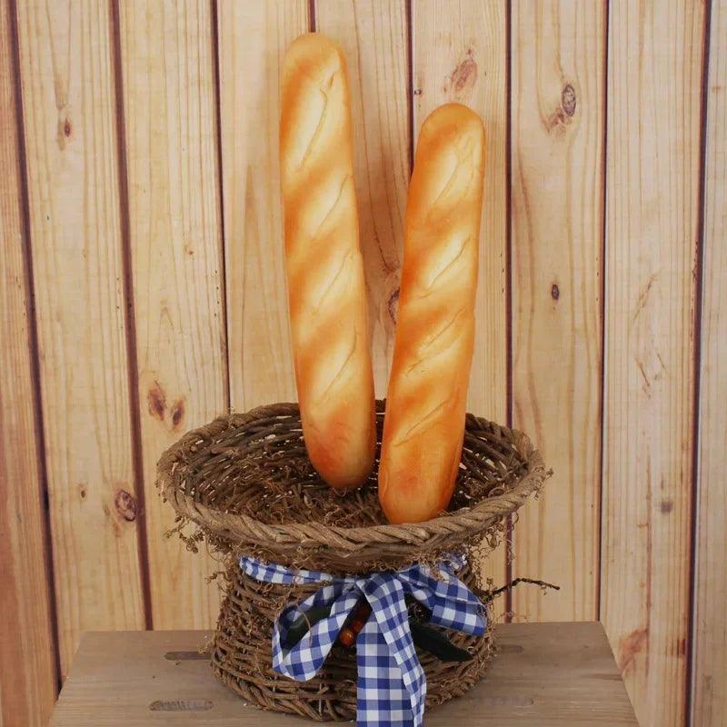Lisslune | Synthetic Baguette Keychain and Decor for Home, Photography and Kitchen Display