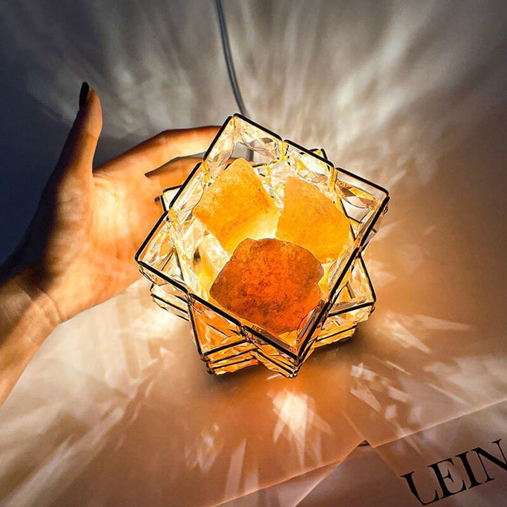 Lisslune | Crystal Room Mood Ambient Geo Shimmer Cube Light