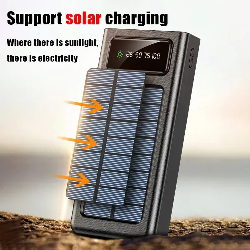 Lisslune | 200000mAh Solar Power Bank