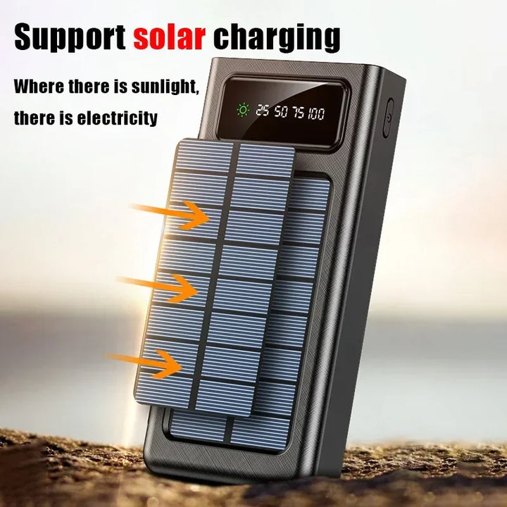 Lisslune | 200000mAh Solar Power Bank