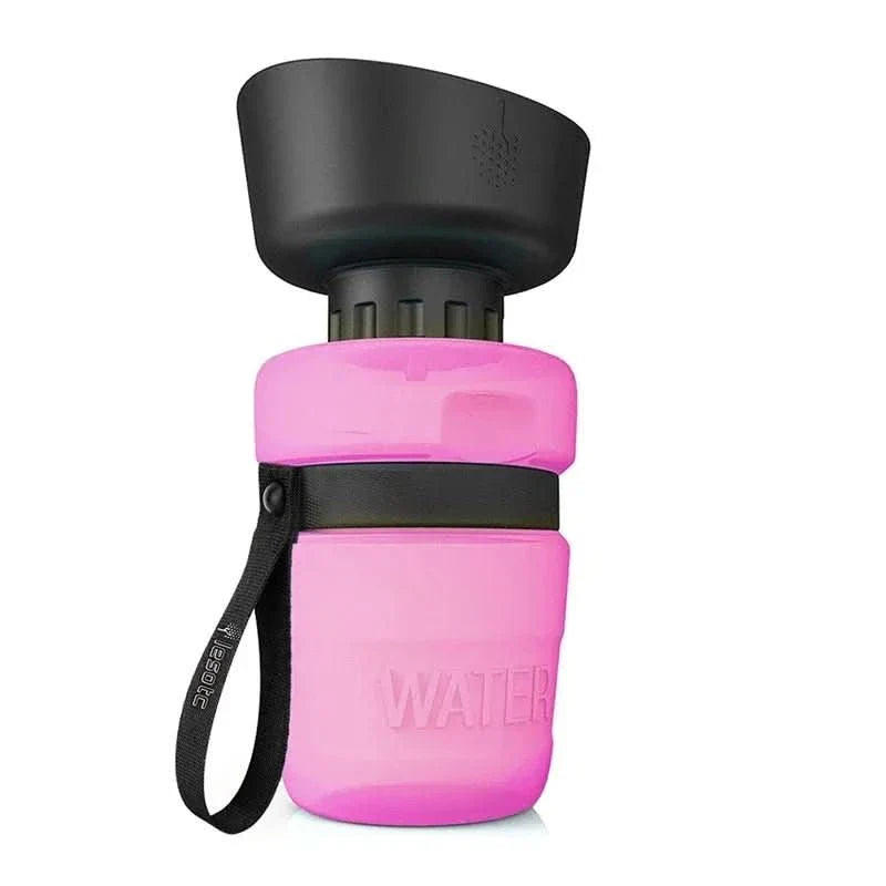 Lisslune | HYDRATEPAWS BOTTLE – Collapsible water bottle for dogs with leak-proof bowl