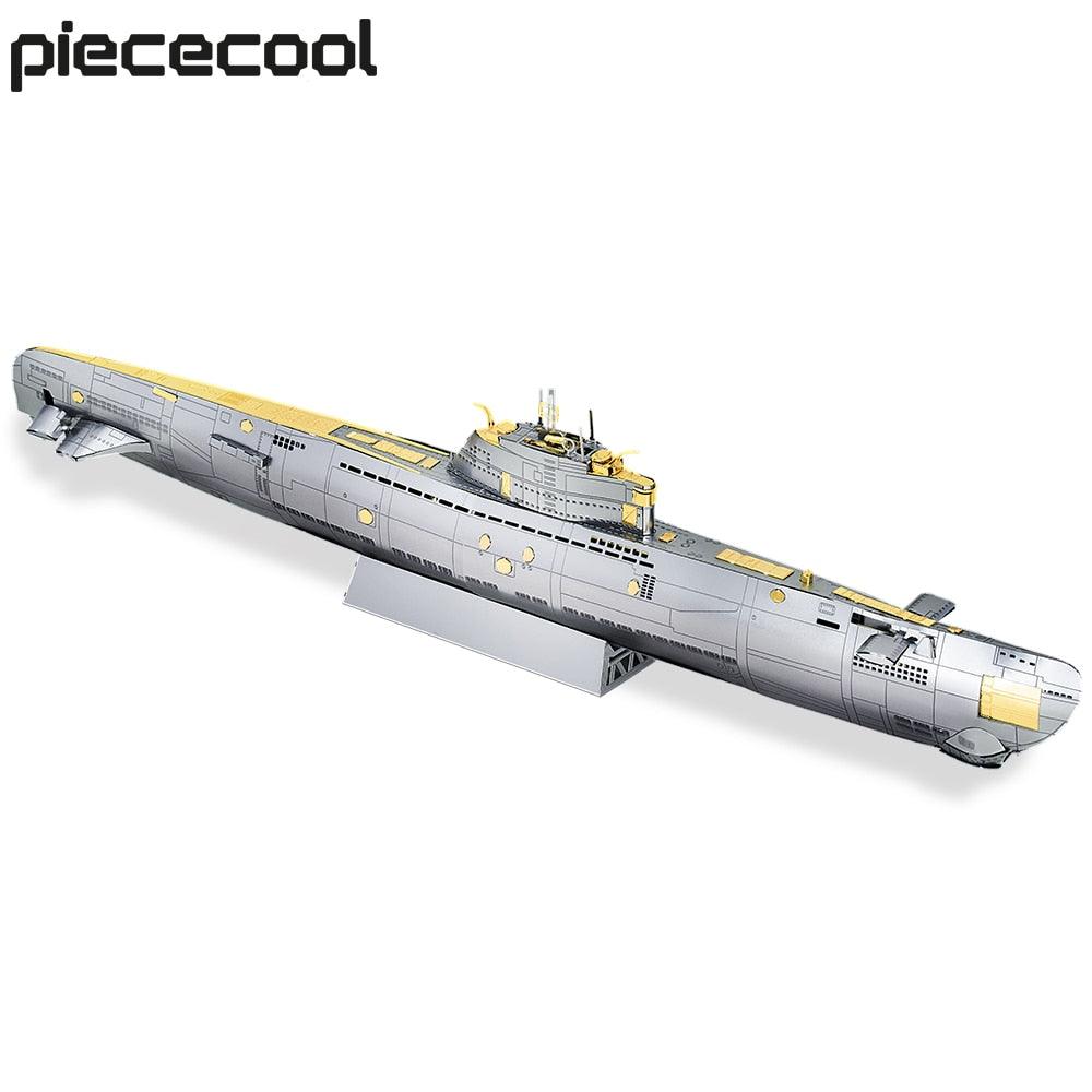Lisslune | Ocean Explorer Metal Submarine DIY Assembly Kit for Teenagers