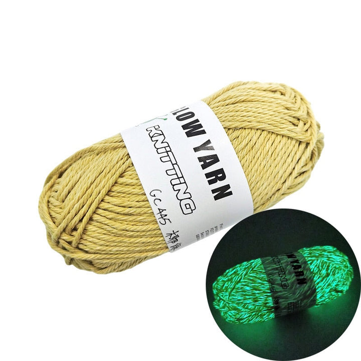 Lisslune | Sparkle Glow Luminous Knitting Yarn